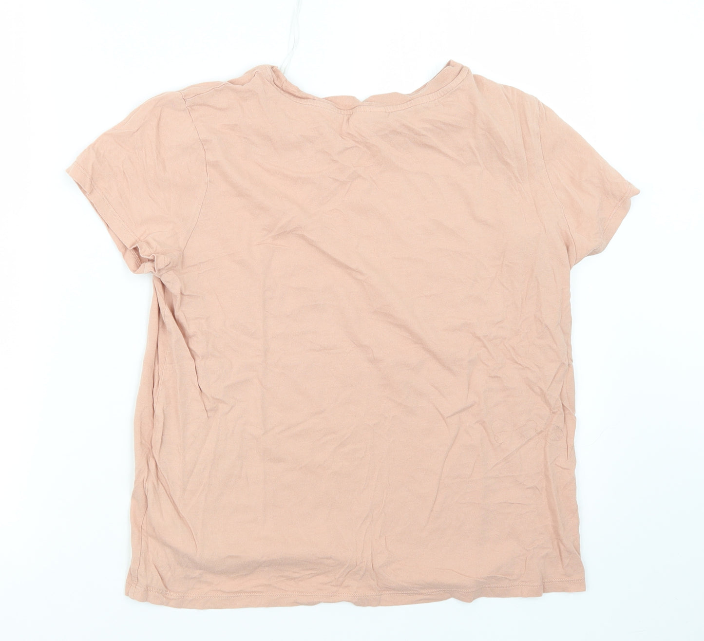 Divided by H&M Womens Pink   Basic T-Shirt Size M