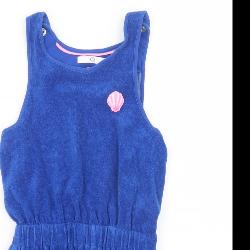 Marks and Spencer Girls Blue   Playsuit One-Piece Size 8-9 Years