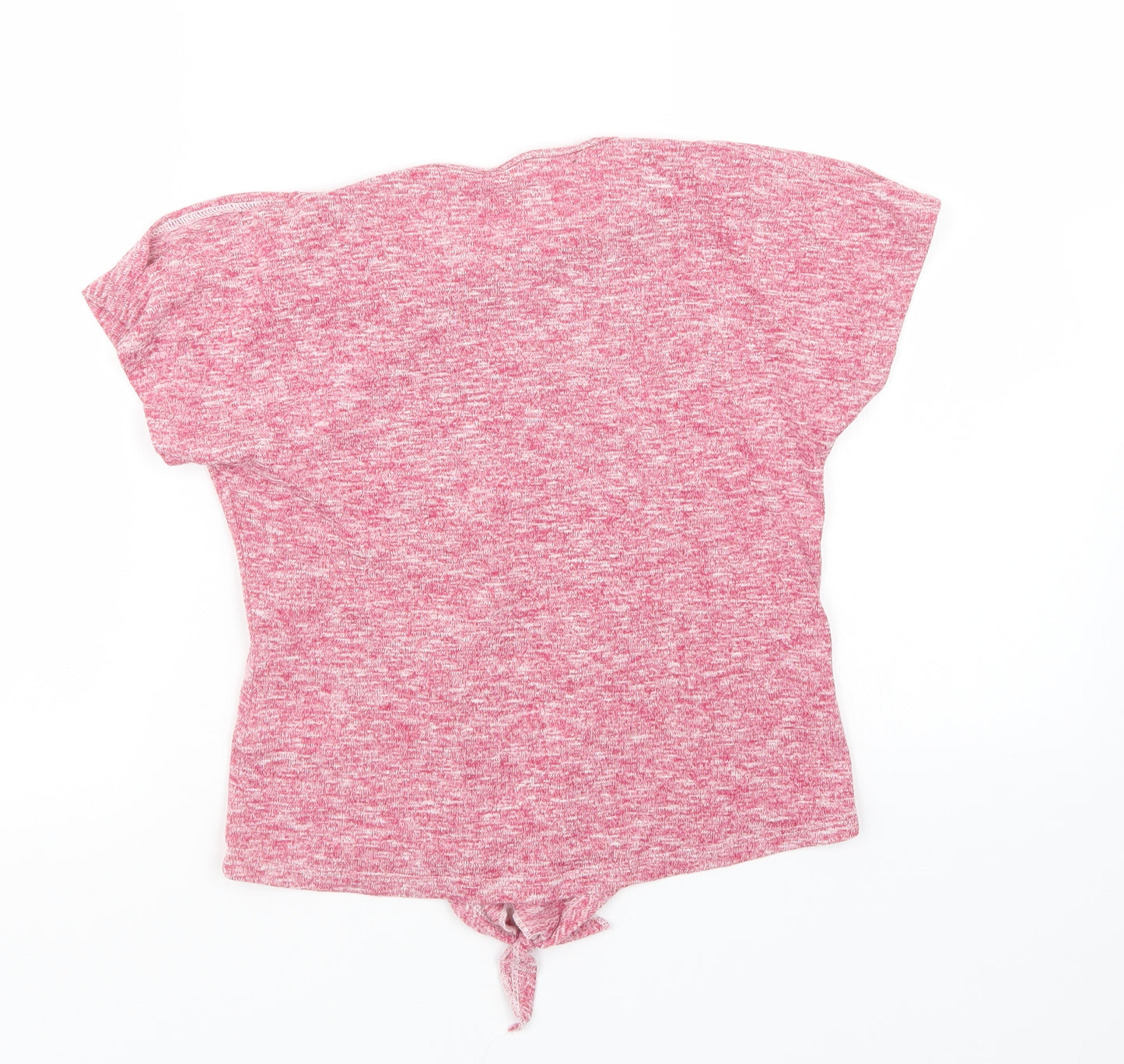Miss E-vie Girls Pink   Cropped T-Shirt Size 13-14 Years
