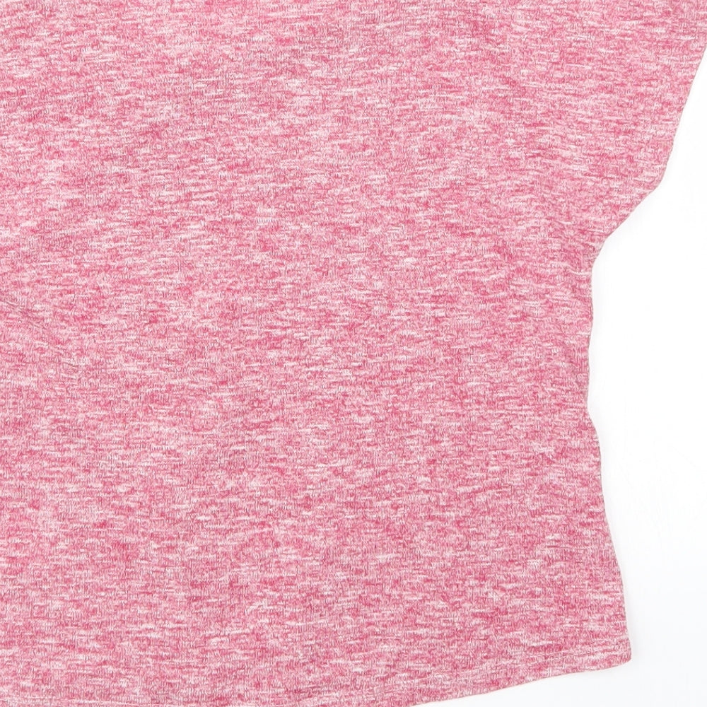 Miss E-vie Girls Pink   Cropped T-Shirt Size 13-14 Years