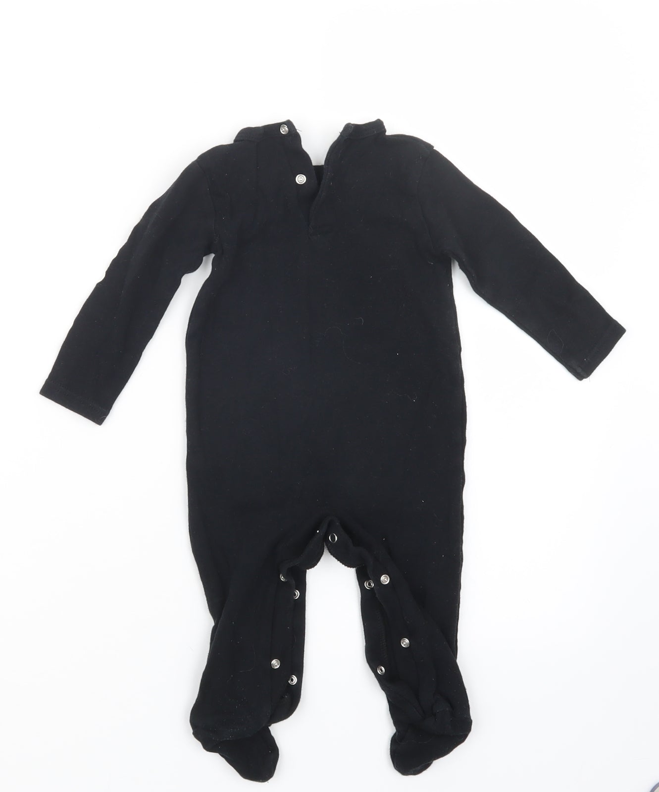 Hallow Scream Baby Black   Coverall Outfit/Set Size 6-9 Months  - Halloween