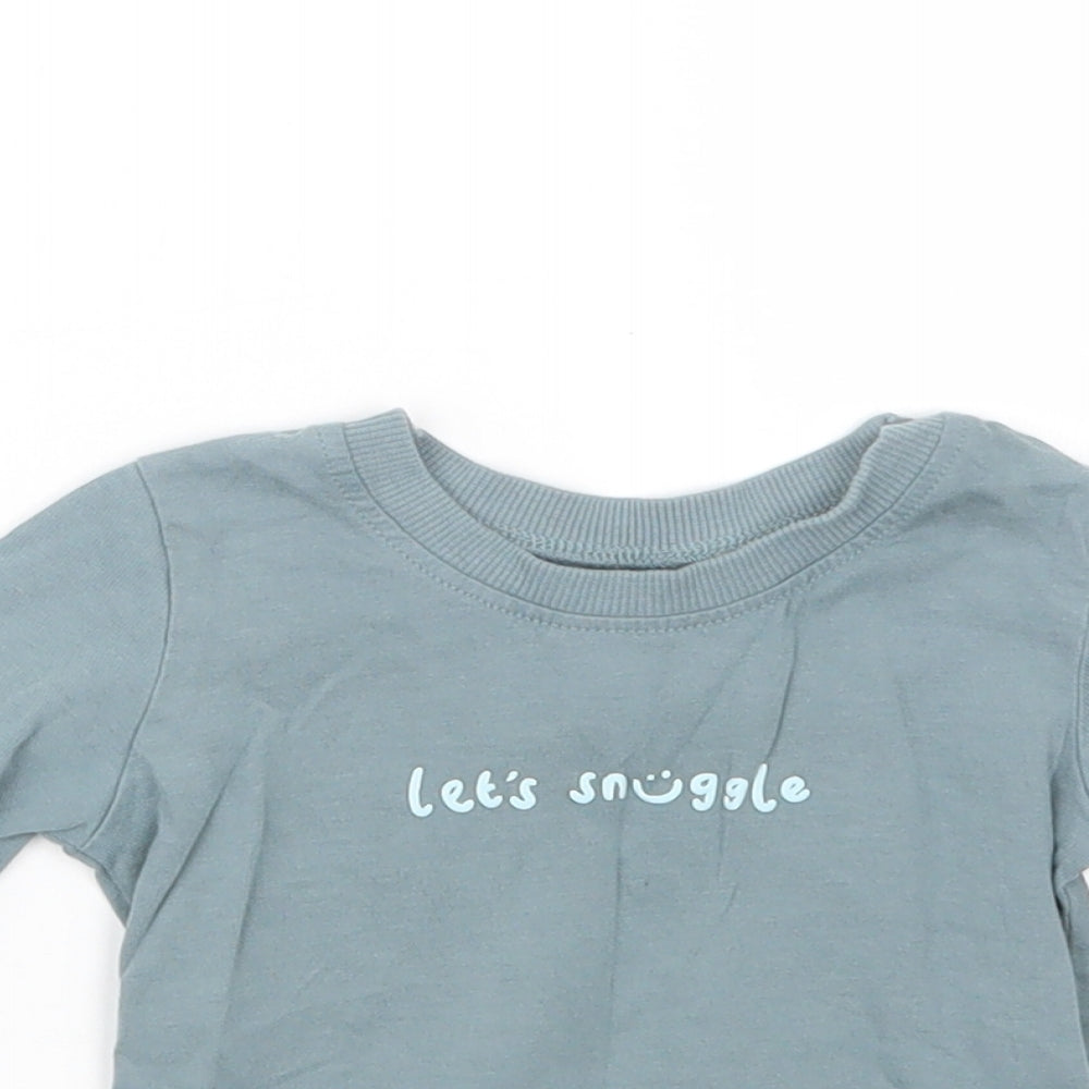 George Boys Green   Basic T-Shirt Size 3-6 Months