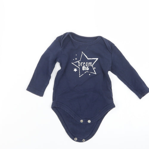 Matalan Boys Blue   Babygrow One-Piece Size 3-6 Months