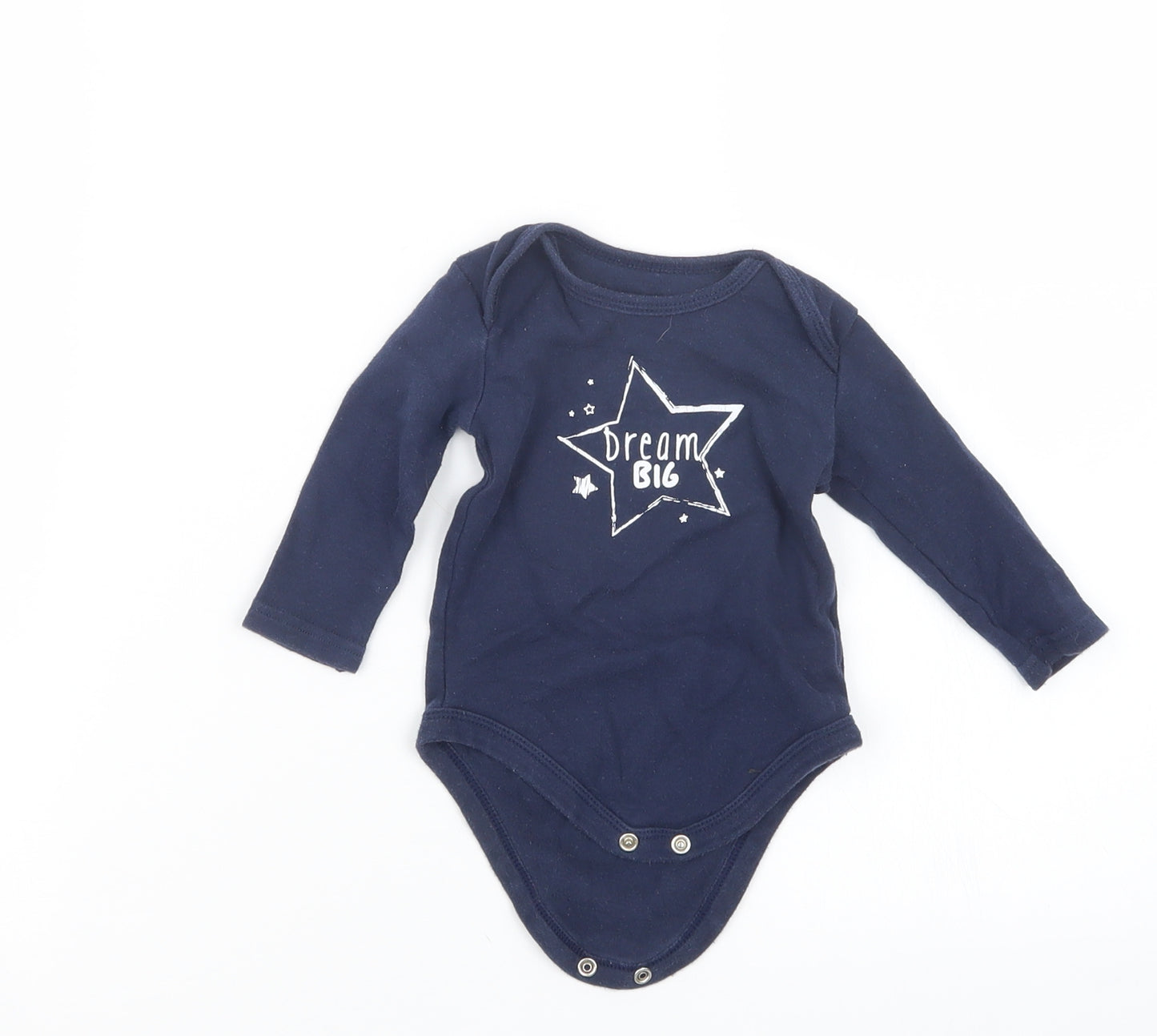 Matalan Boys Blue   Babygrow One-Piece Size 3-6 Months