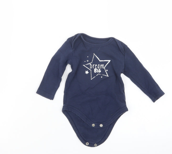 Matalan Boys Blue   Babygrow One-Piece Size 3-6 Months