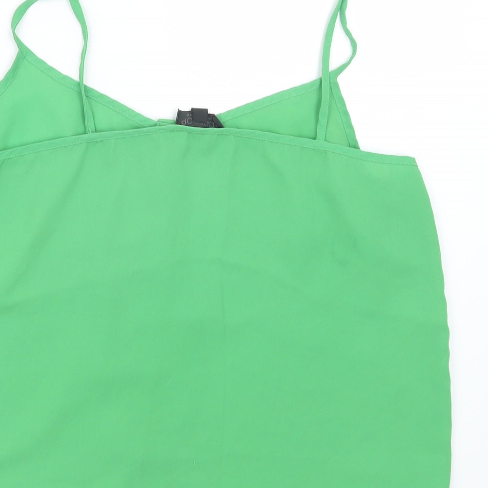 Topshop Womens Green   Basic Tank Size 12