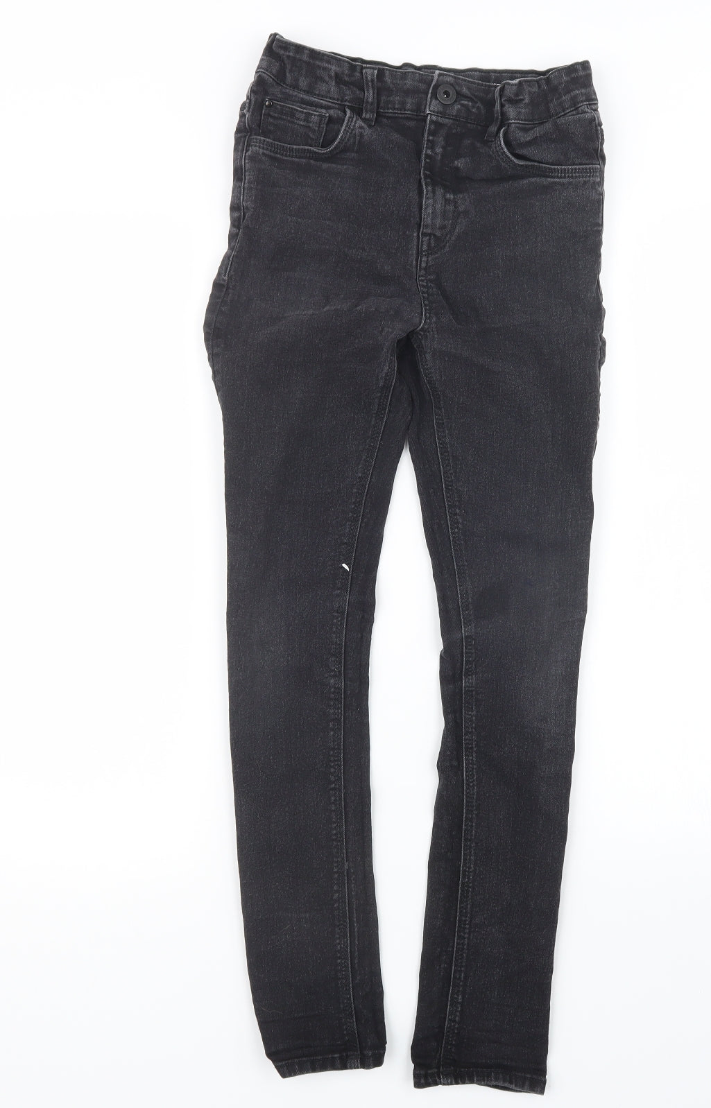 Matalan Boys Black  Denim Skinny Jeans Size 12 Years