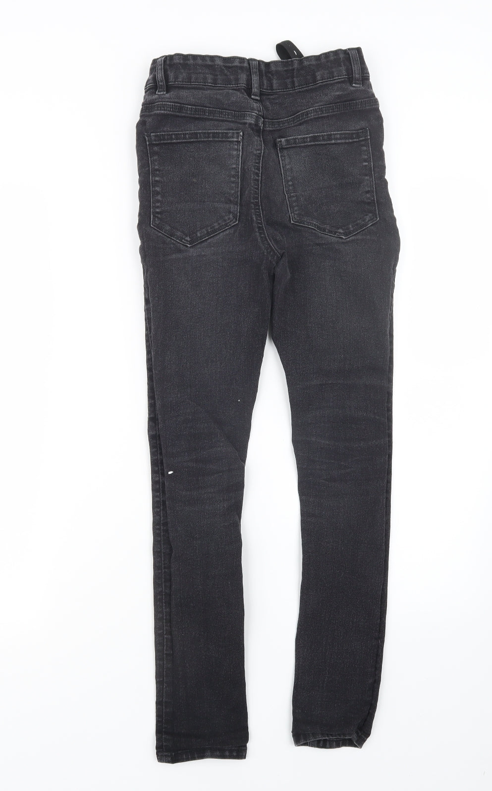 Matalan Boys Black  Denim Skinny Jeans Size 12 Years
