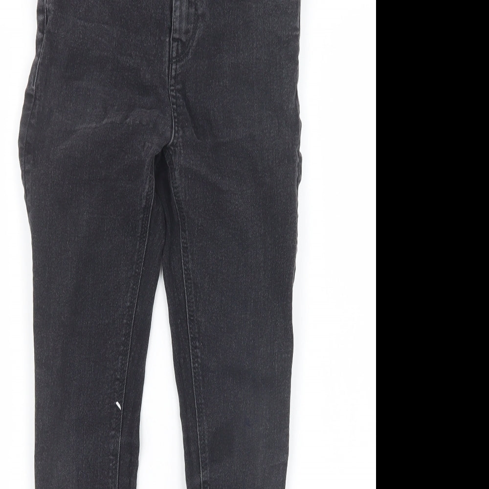 Matalan Boys Black  Denim Skinny Jeans Size 12 Years
