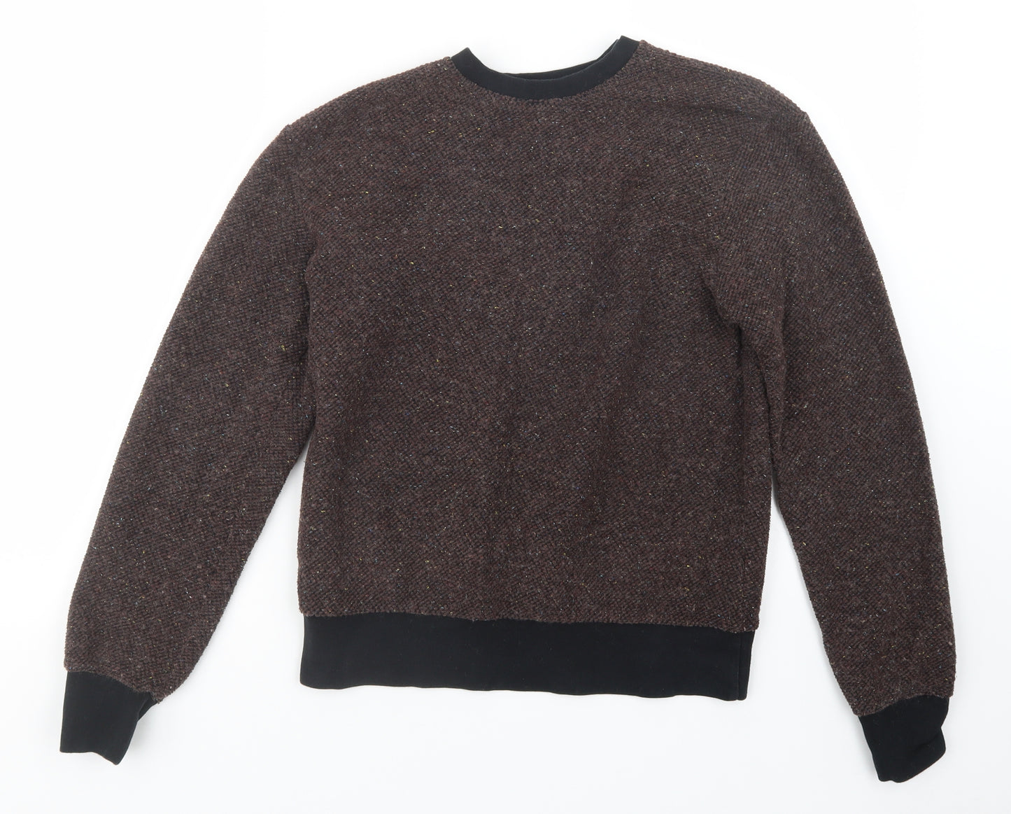 Cedar Wood State Mens Brown  Knit Pullover Jumper Size XS
