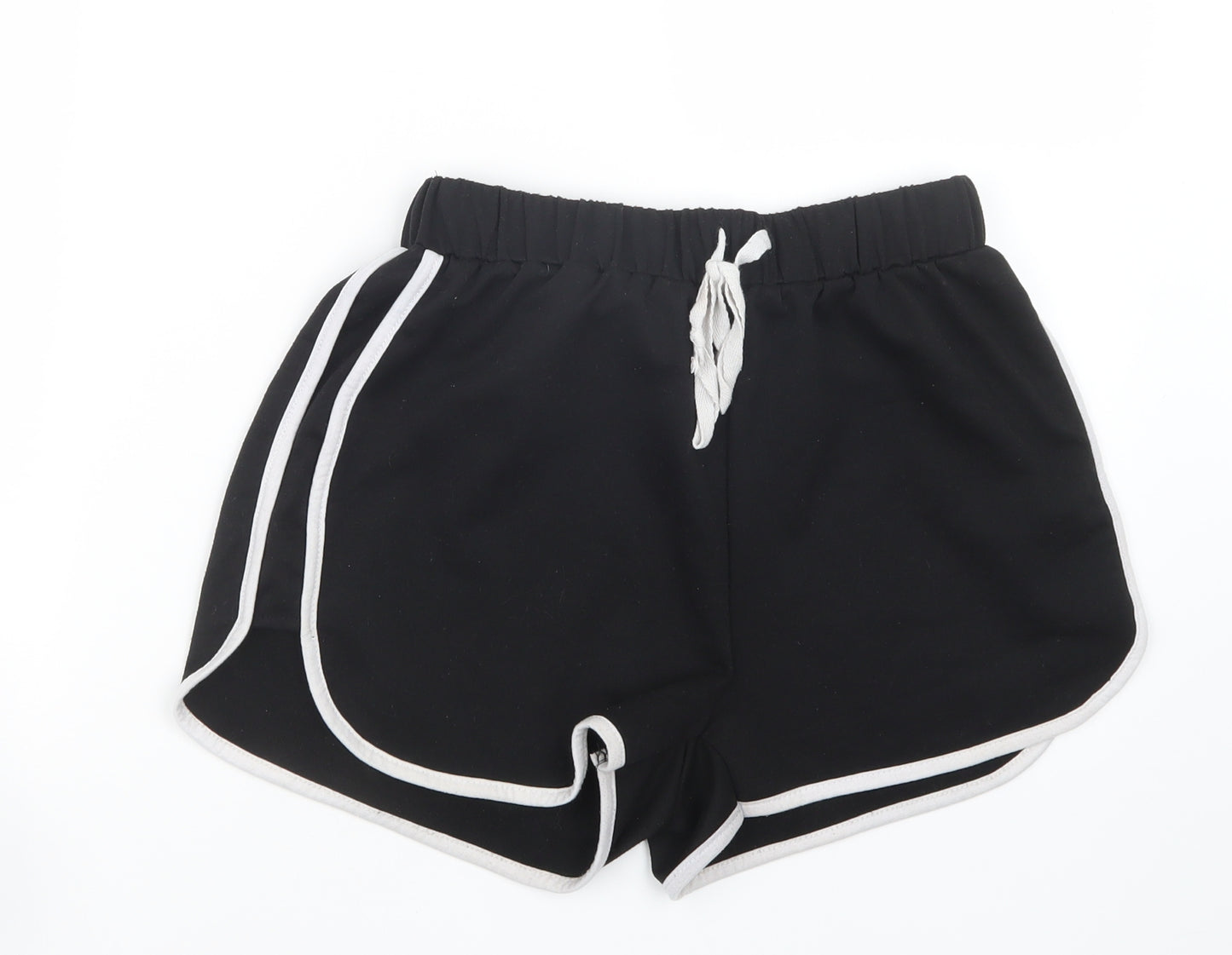Preworn Womens Black   Hot Pants Shorts Size 24 in