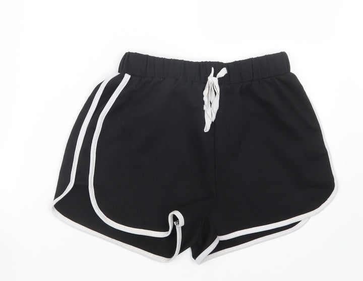 Preworn Womens Black   Hot Pants Shorts Size 24 in