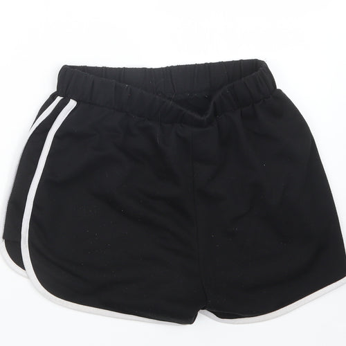 Preworn Womens Black   Hot Pants Shorts Size 24 in