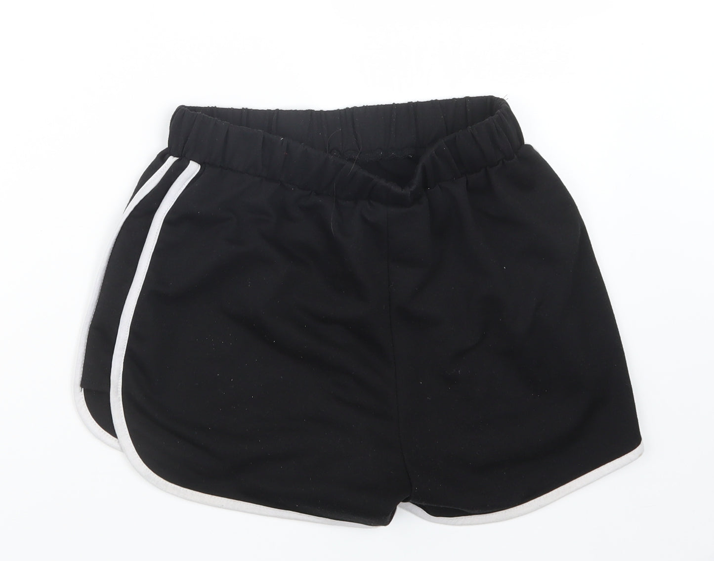 Preworn Womens Black   Hot Pants Shorts Size 24 in