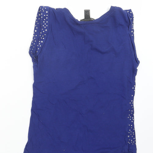 Mango Womens Blue   Basic T-Shirt Size S