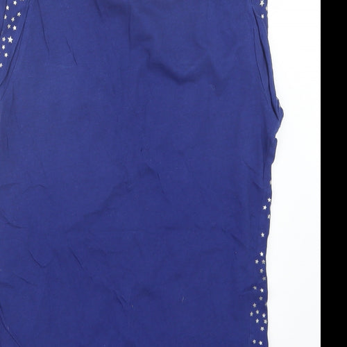 Mango Womens Blue   Basic T-Shirt Size S