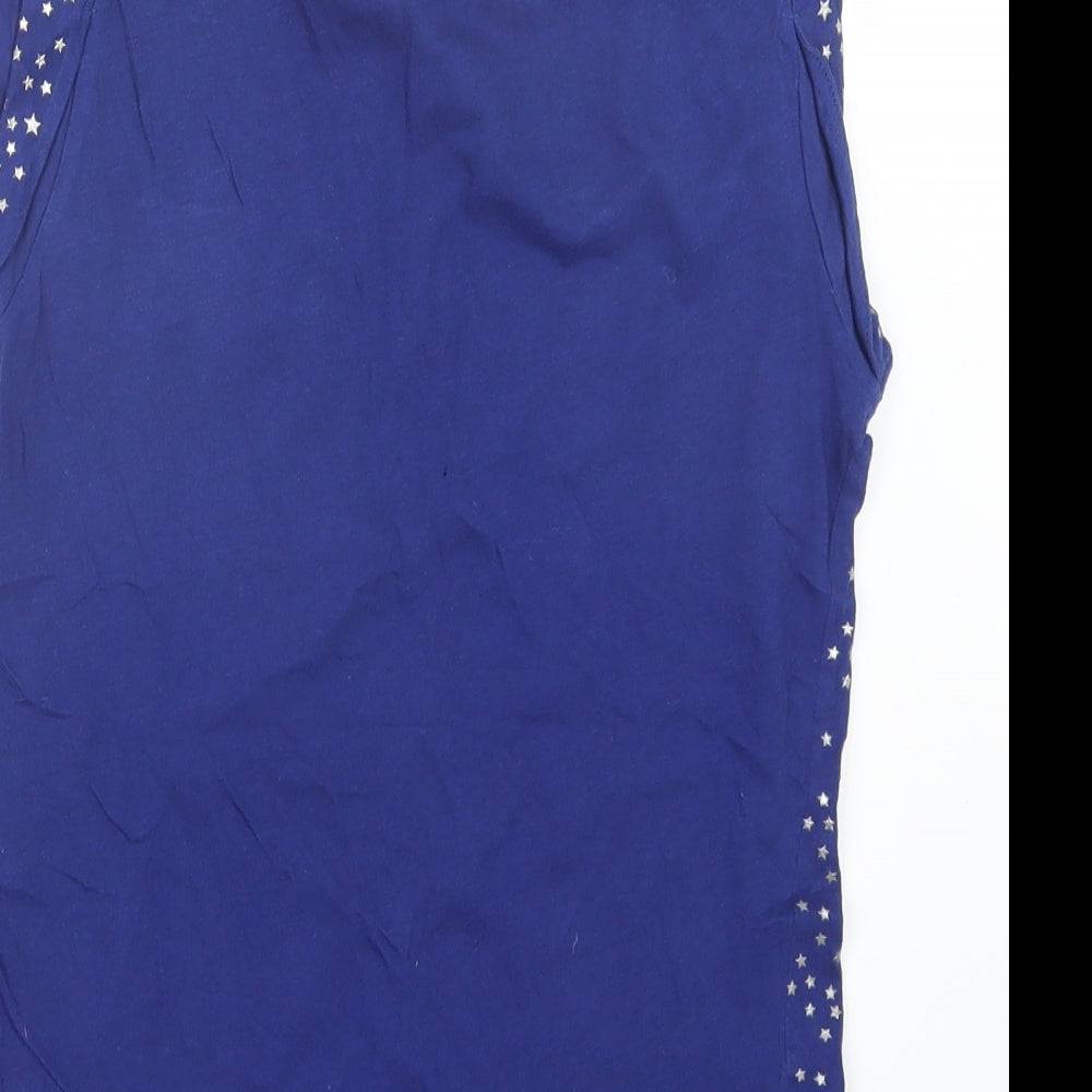 Mango Womens Blue   Basic T-Shirt Size S