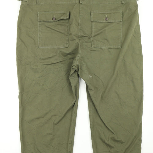 M&S Collection Womens Green   Cargo Shorts Size 24