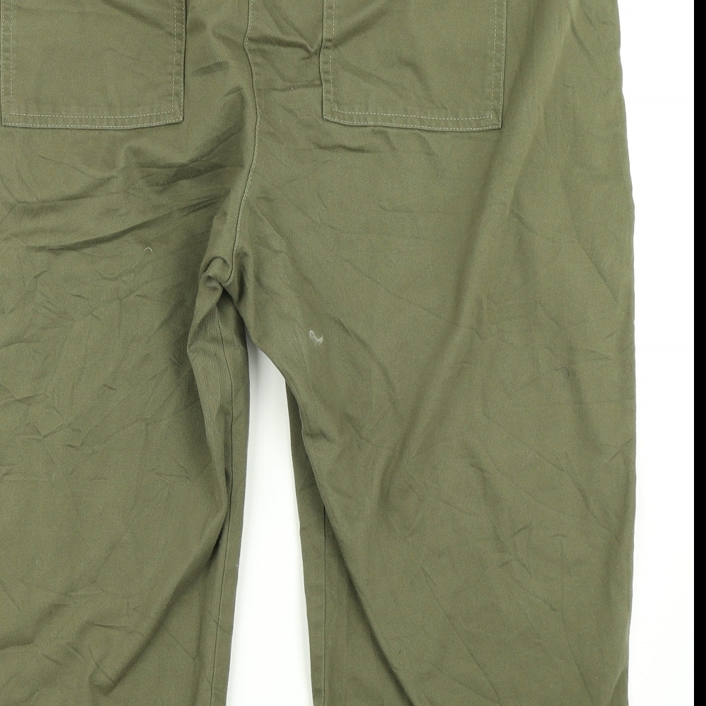 M&S Collection Womens Green   Cargo Shorts Size 24