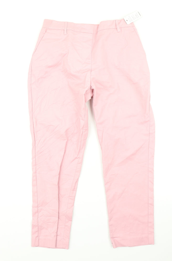 Damart Womens Pink Pedal Pusher Trousers Size 10 L22 in