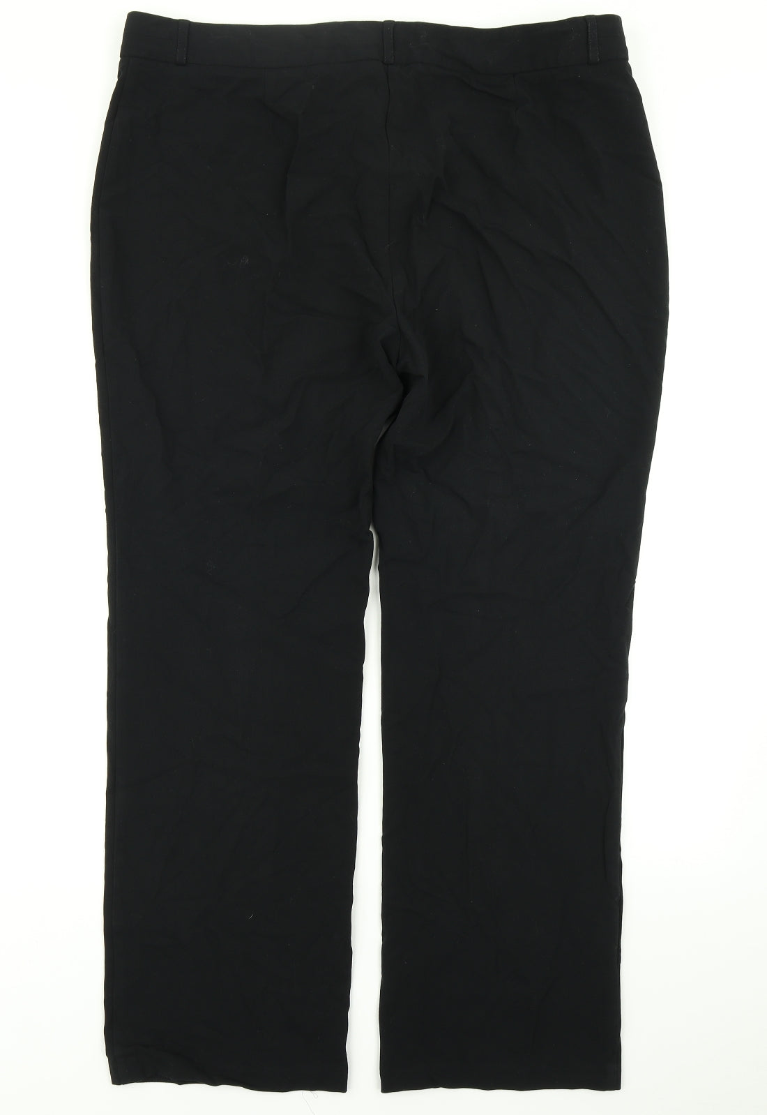 M&S Collection Womens Black   Dress Pants Trousers Size 18 L28 in