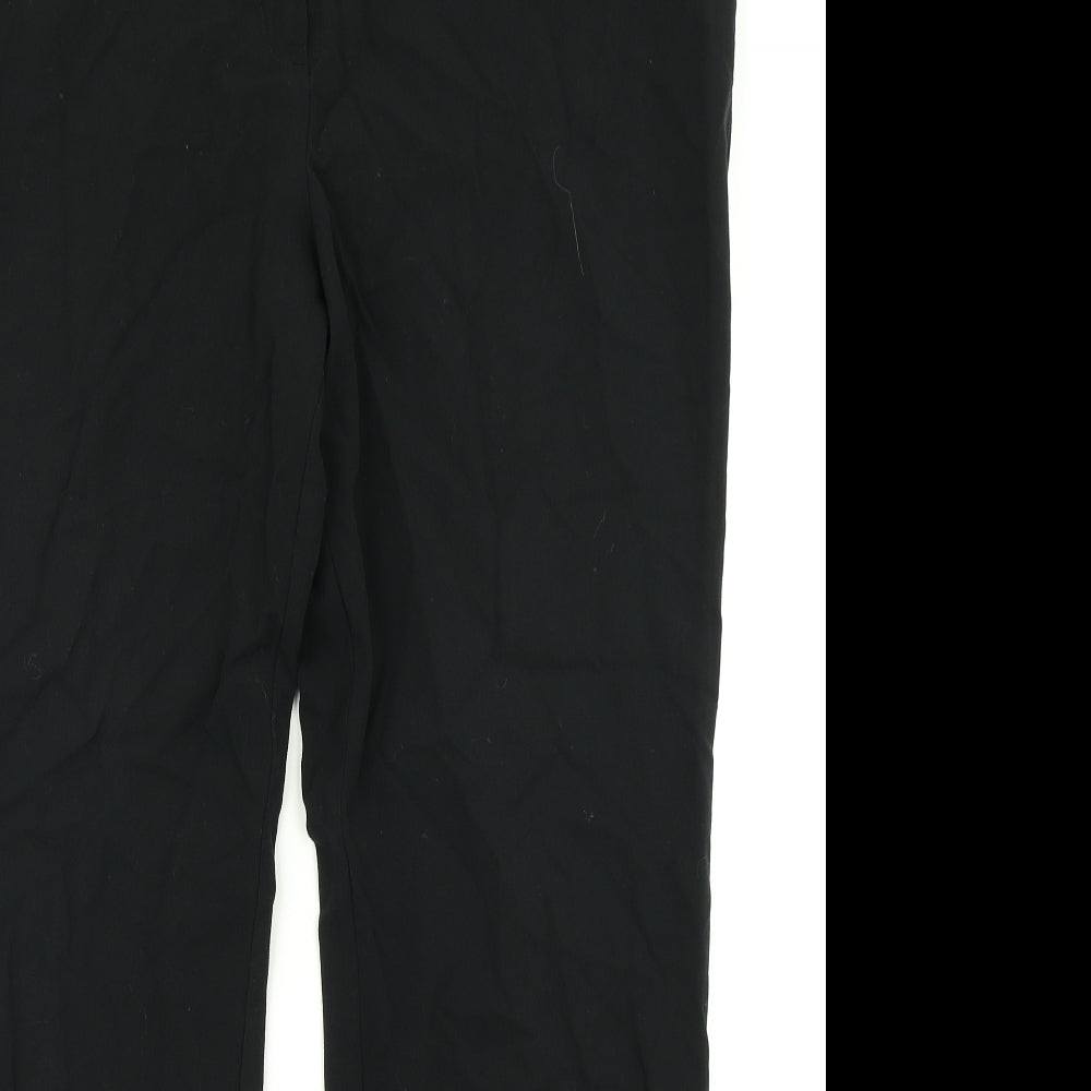 M&S Collection Womens Black   Dress Pants Trousers Size 18 L28 in