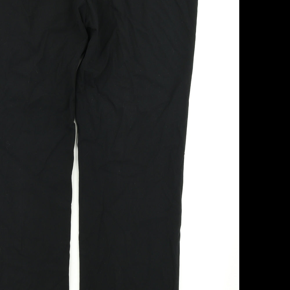 M&S Collection Womens Black   Dress Pants Trousers Size 18 L28 in