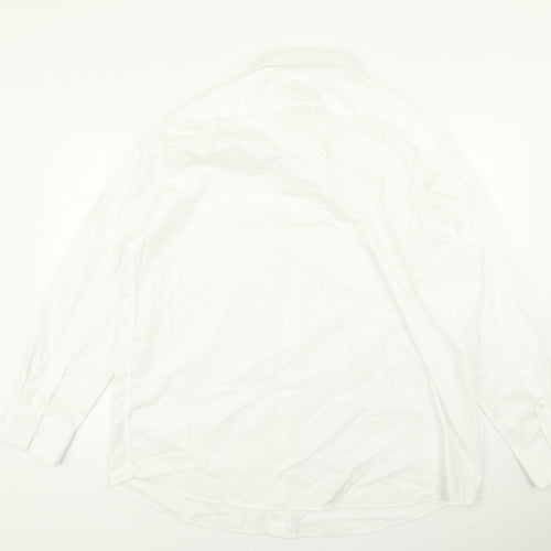 The Collection Mens White    Dress Shirt Size 18.5