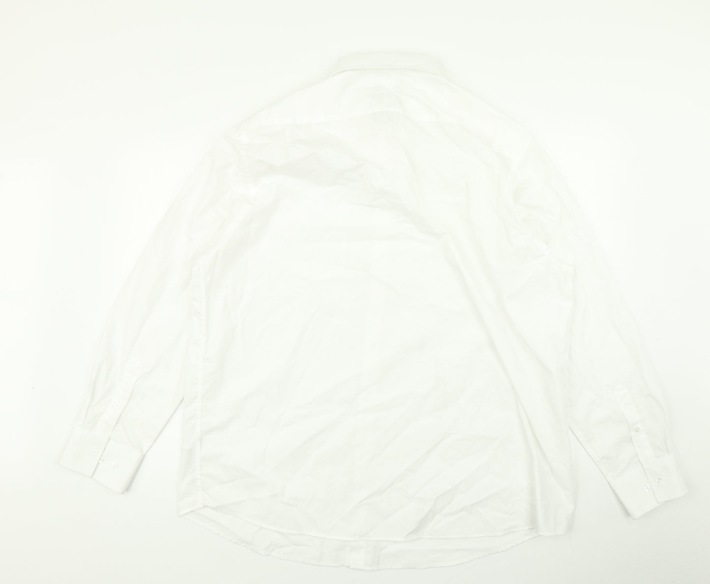 The Collection Mens White    Dress Shirt Size 18.5