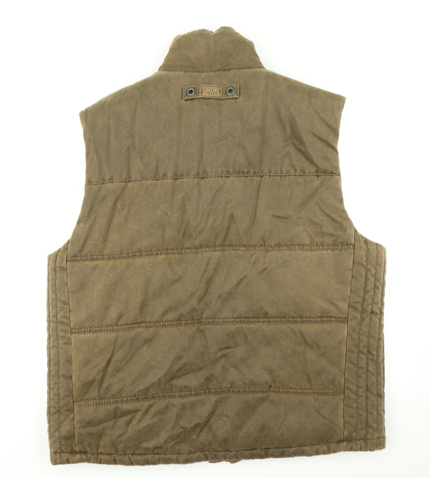 Camel Active Mens Brown   Gilet Coat Size XL