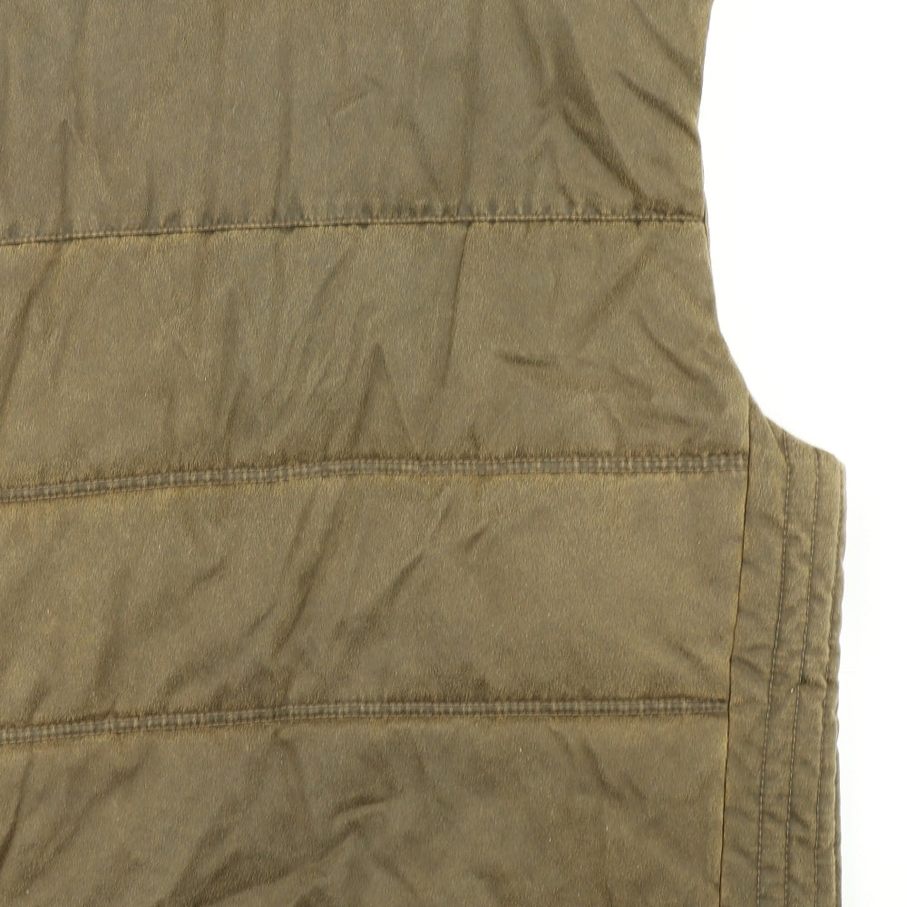 Camel Active Mens Brown   Gilet Coat Size XL