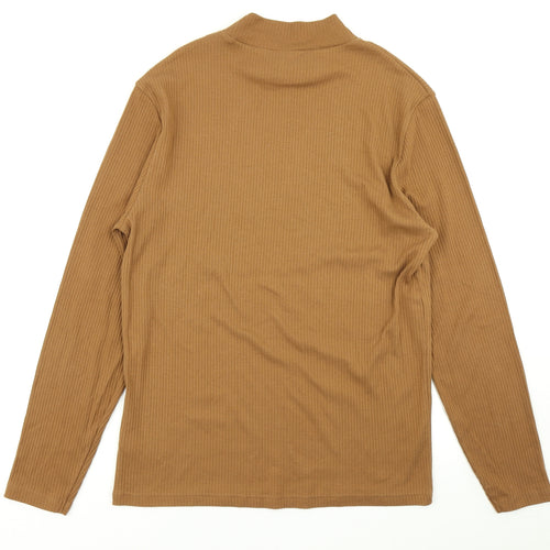 River Island Mens Brown    T-Shirt Size L