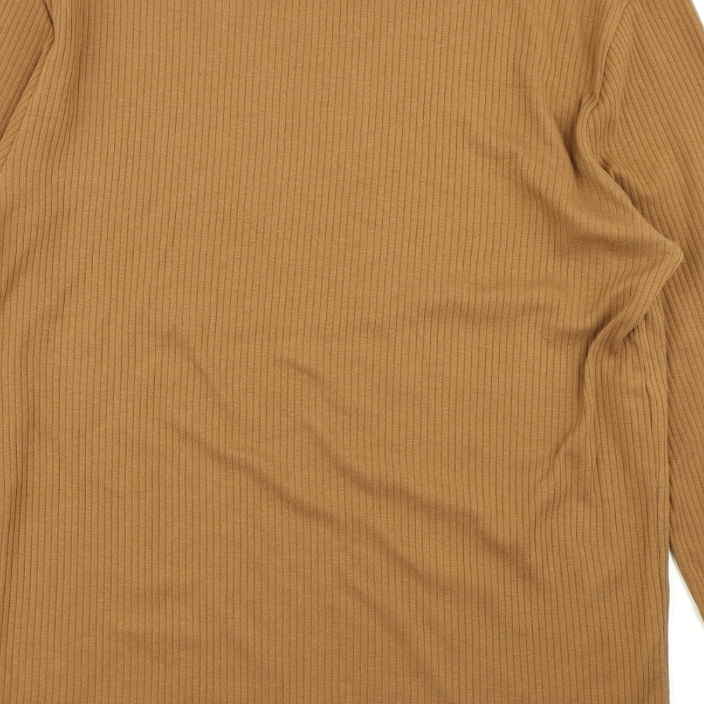 River Island Mens Brown    T-Shirt Size L
