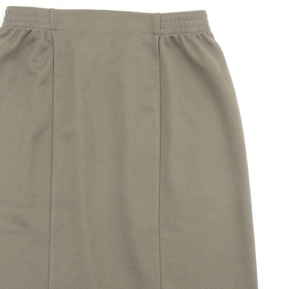 Damart Womens Green   A-Line Skirt Size 14