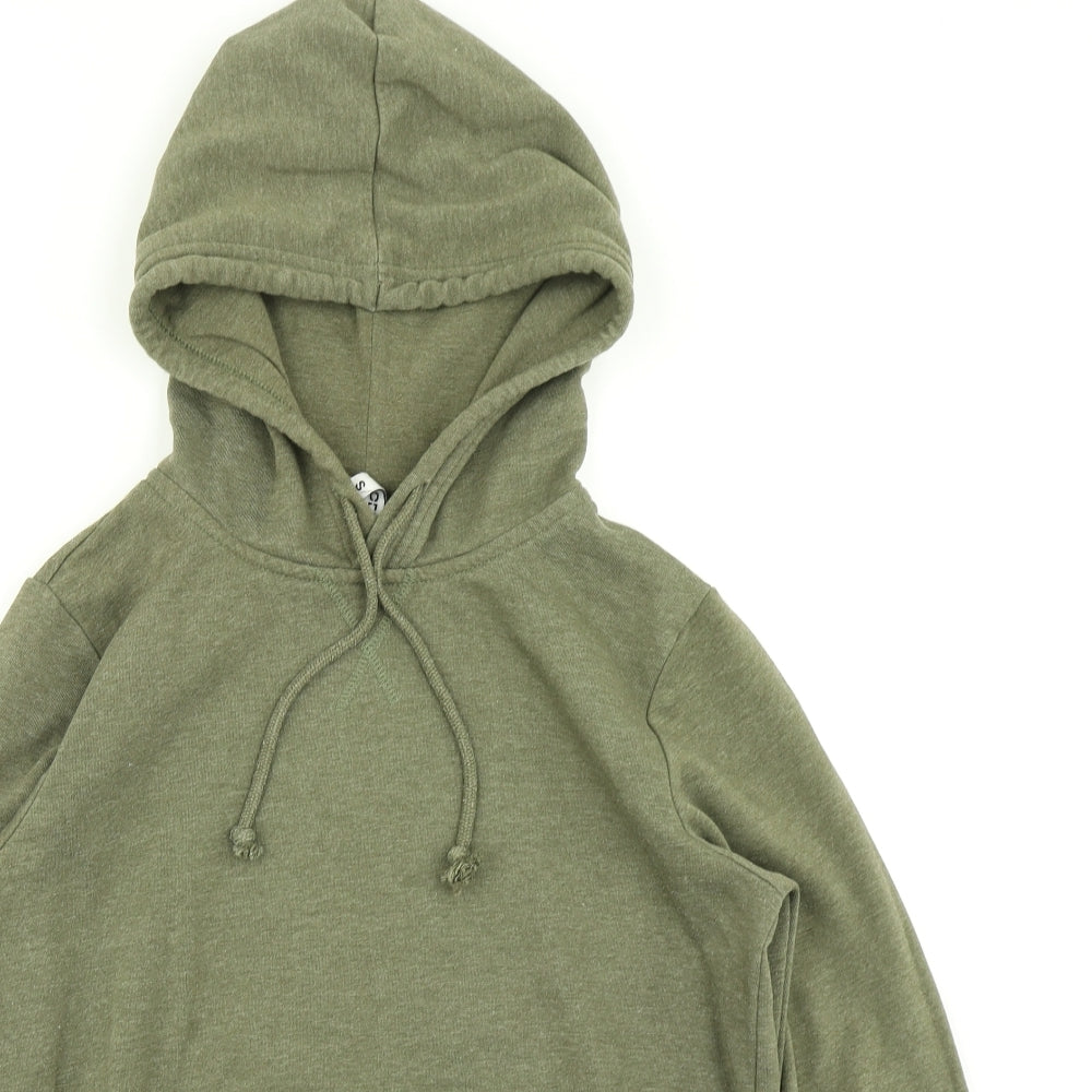Divided Mens Green   Pullover Hoodie Size S