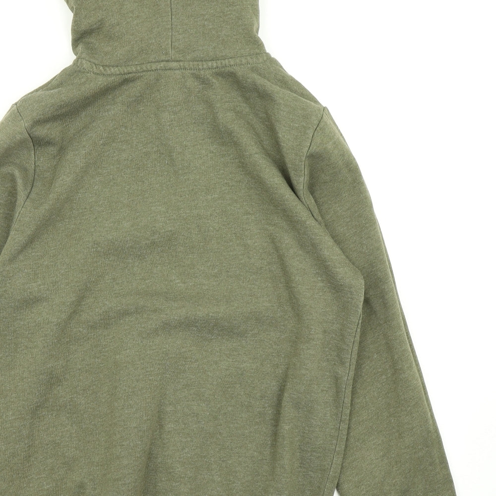 Divided Mens Green   Pullover Hoodie Size S