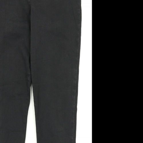 M&S Womens Black  Denim Jegging Jeans Size 14 L29 in