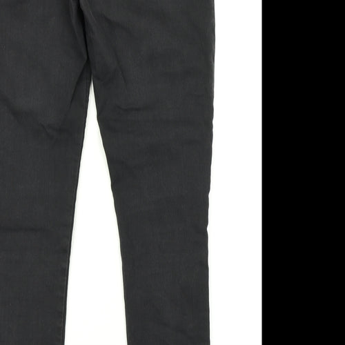 M&S Womens Black  Denim Jegging Jeans Size 14 L29 in