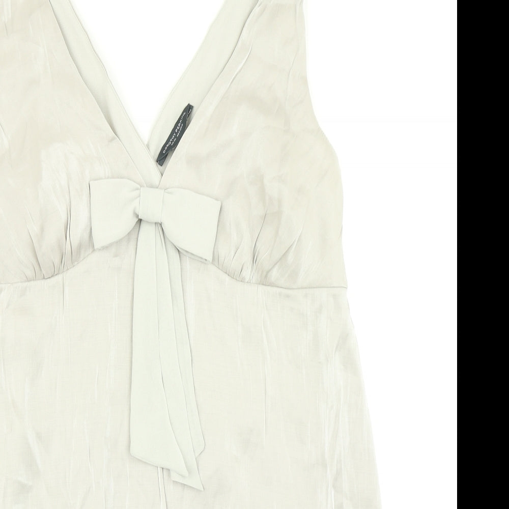 Dorothy Perkins Womens Grey   A-Line  Size 20