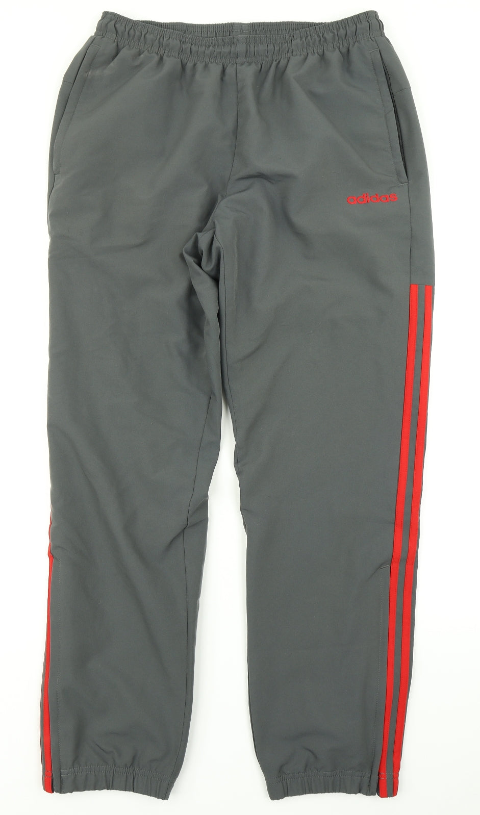 adidas Mens Grey   Jogger Trousers Size M L28 in