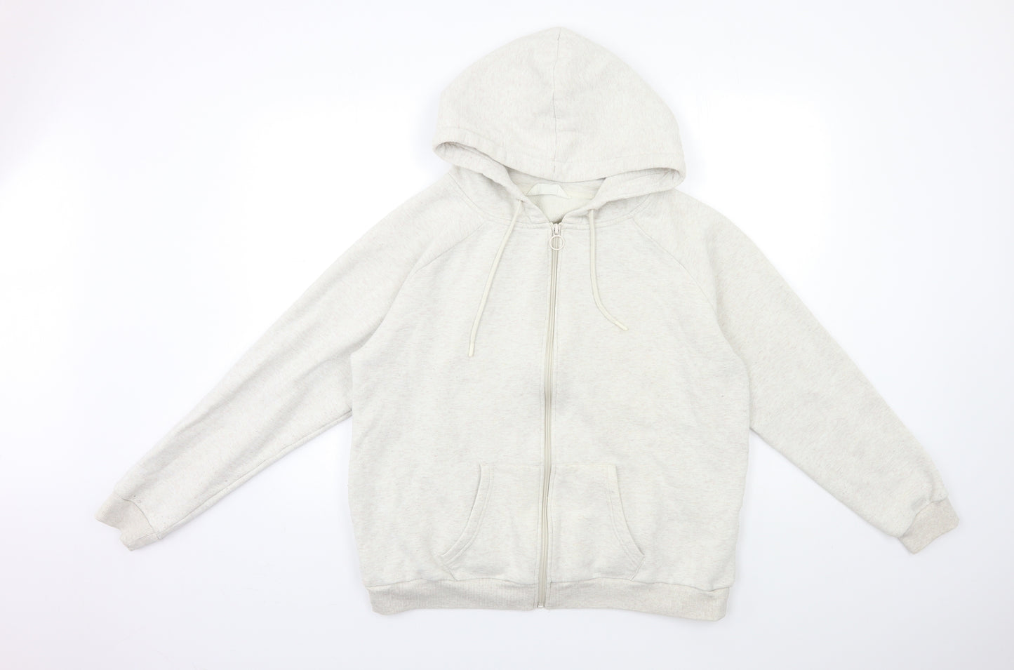 Primark Womens Beige   Full Zip Hoodie Size 18