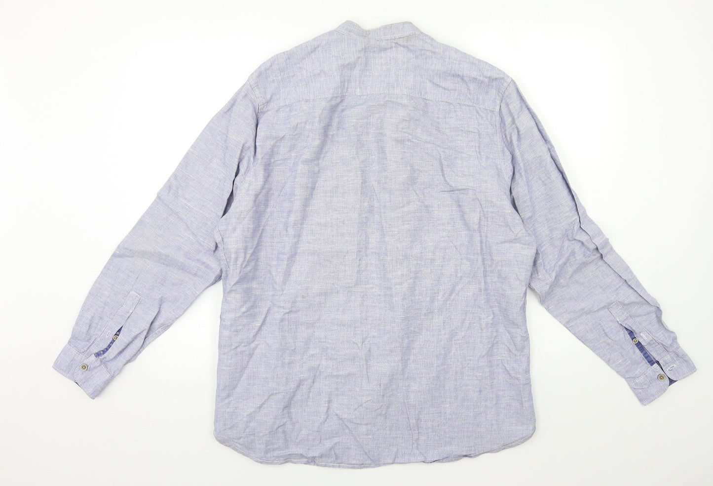F&F Mens Blue    Button-Up Size L