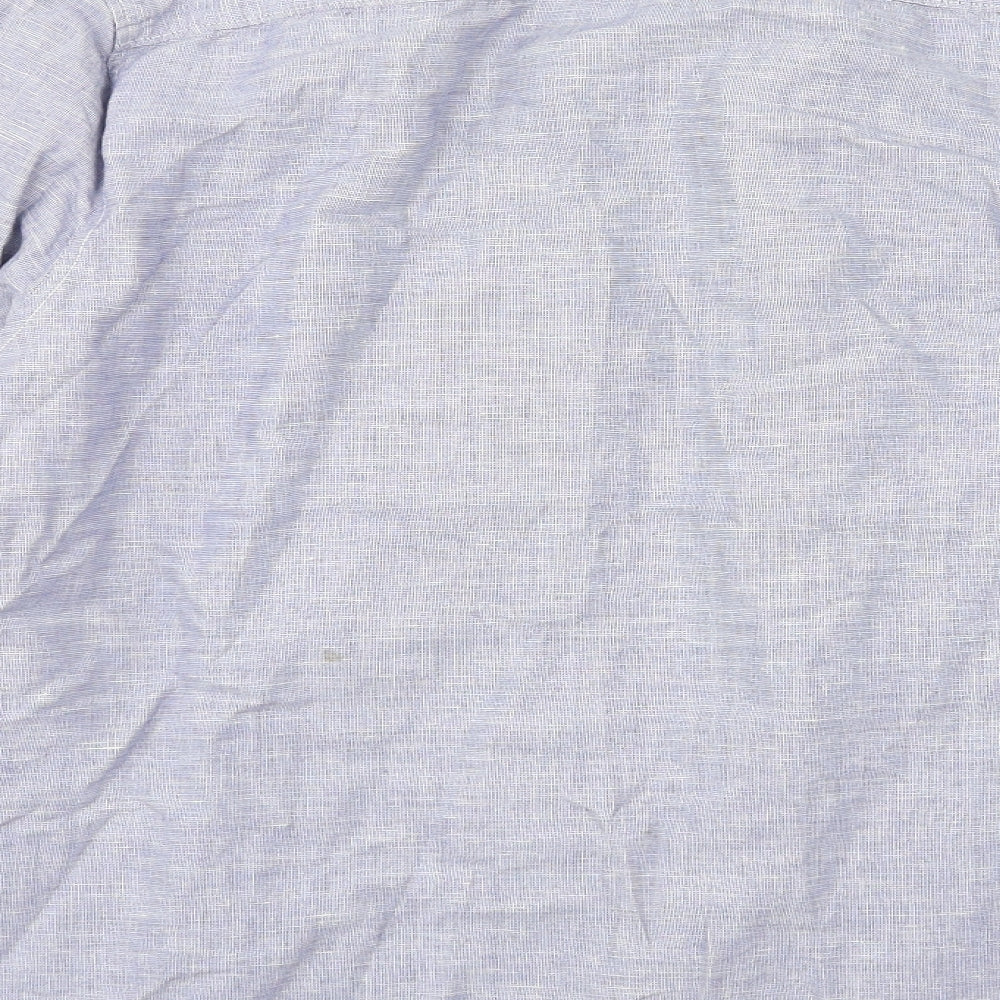 F&F Mens Blue    Button-Up Size L