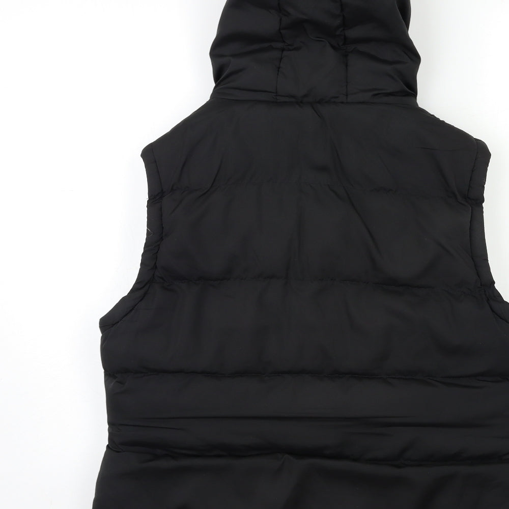 Lee Cooper Womens Black   Gilet Coat Size 14
