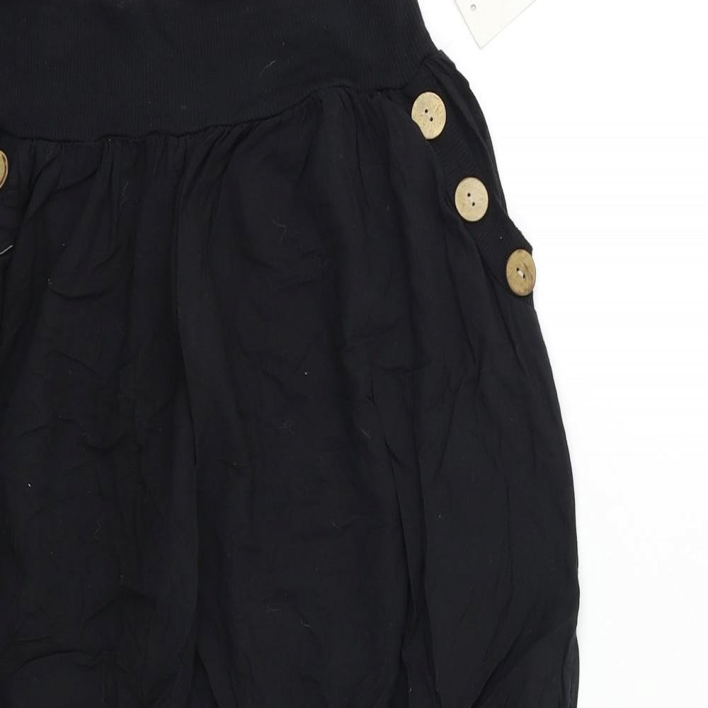 Preworn Womens Black   Sailor Shorts Size 26 in