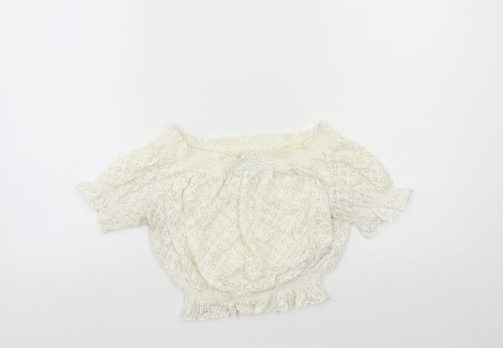 New Look Womens White   Basic  Size 12