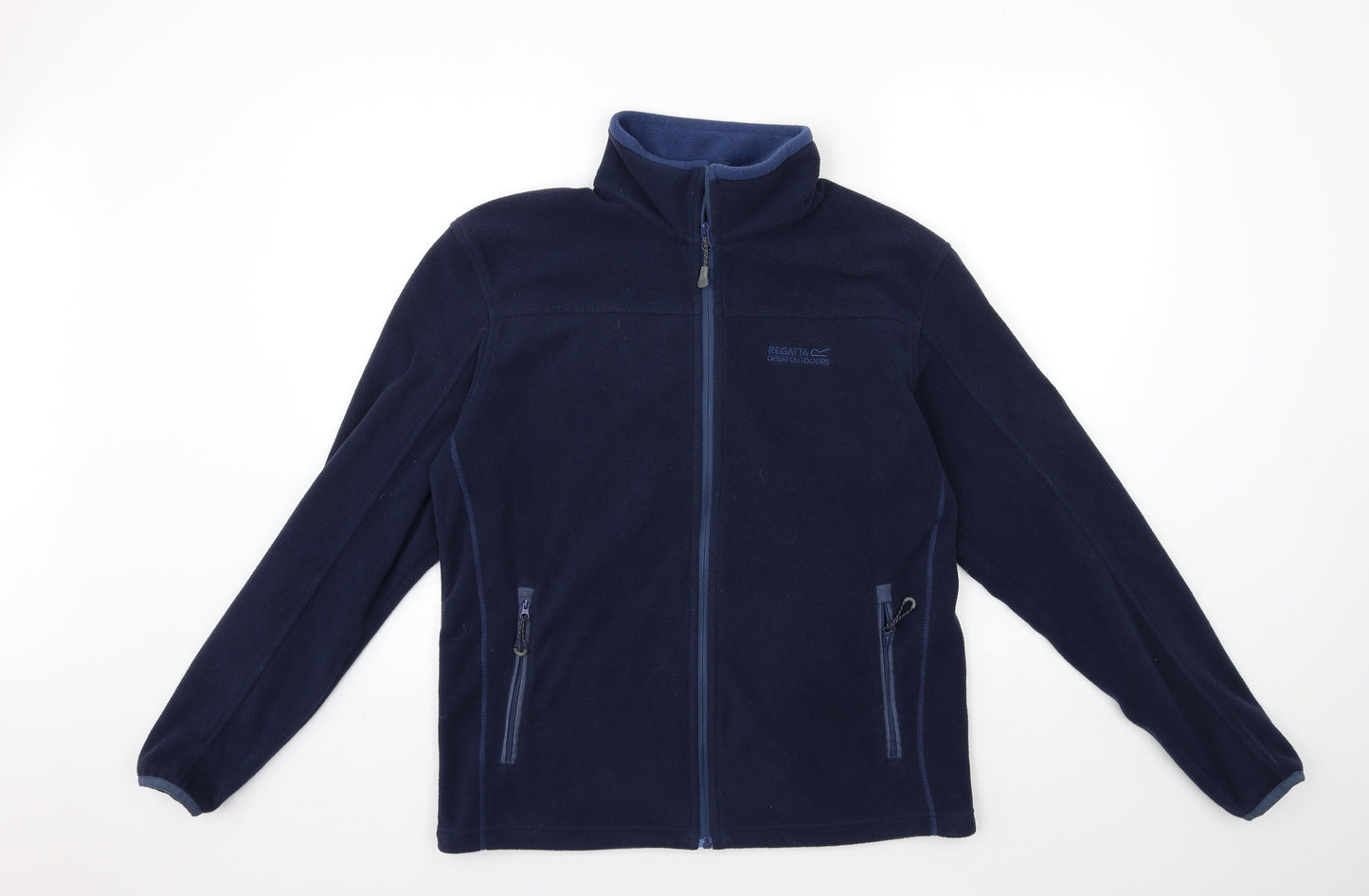 Regatta Mens Blue  Fleece Jacket Coat Size M