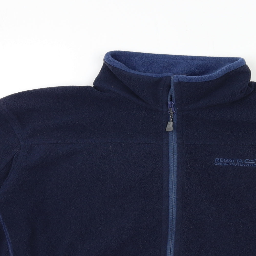 Regatta Mens Blue  Fleece Jacket Coat Size M