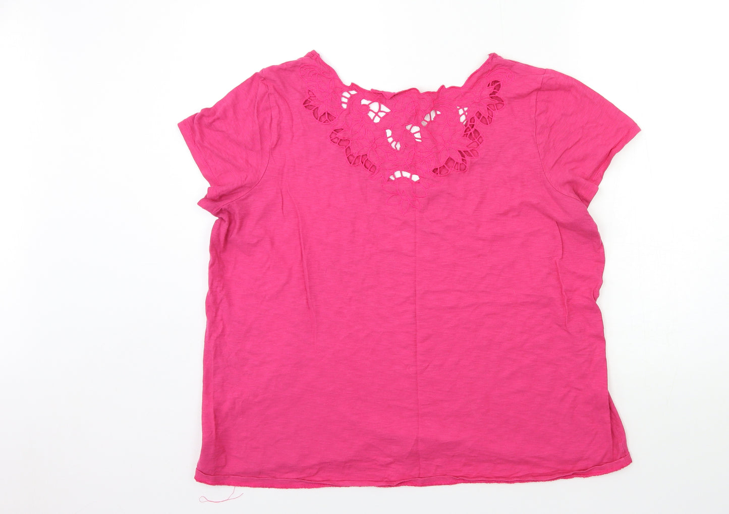 NEXT Womens Pink   Basic T-Shirt Size 18