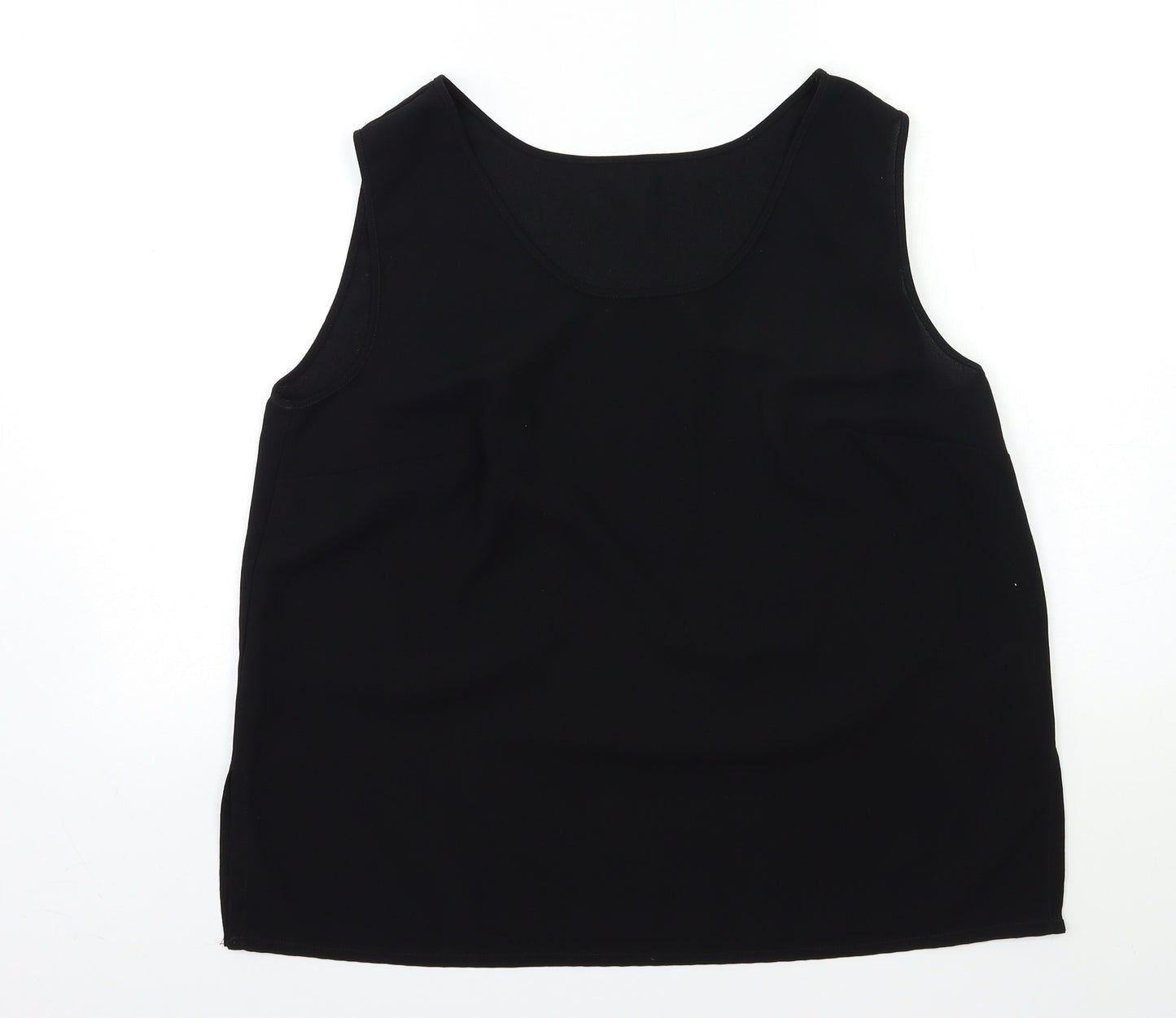 MATCH SET Womens Black   Basic Tank Size 18